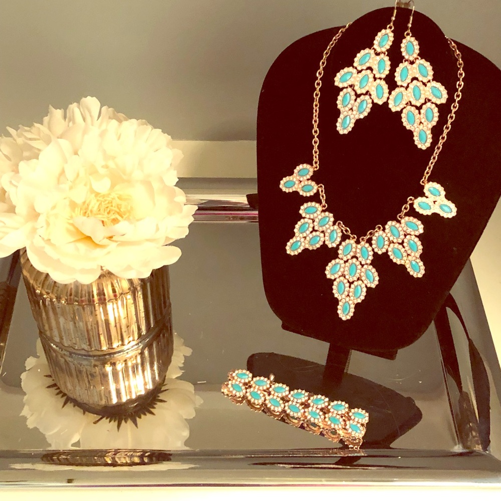 Park Lane “Aria” Necklace, Earring & Bracelet Set